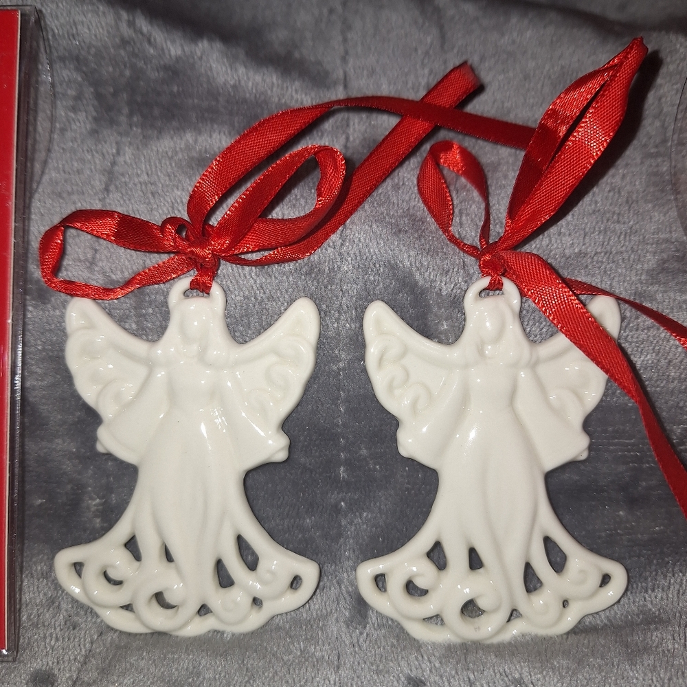 Lenox American Design Pierced Angel Charm~Ornaments~Christmas~Macy's